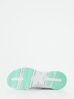 Skechers – Performance-Sneaker aus Mesh in Weiß