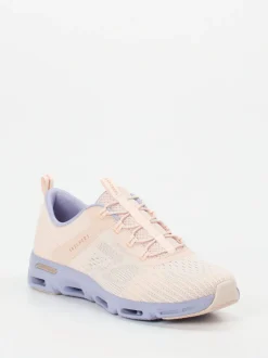 Skechers – Performance-Sneaker aus Textil in Rosa
