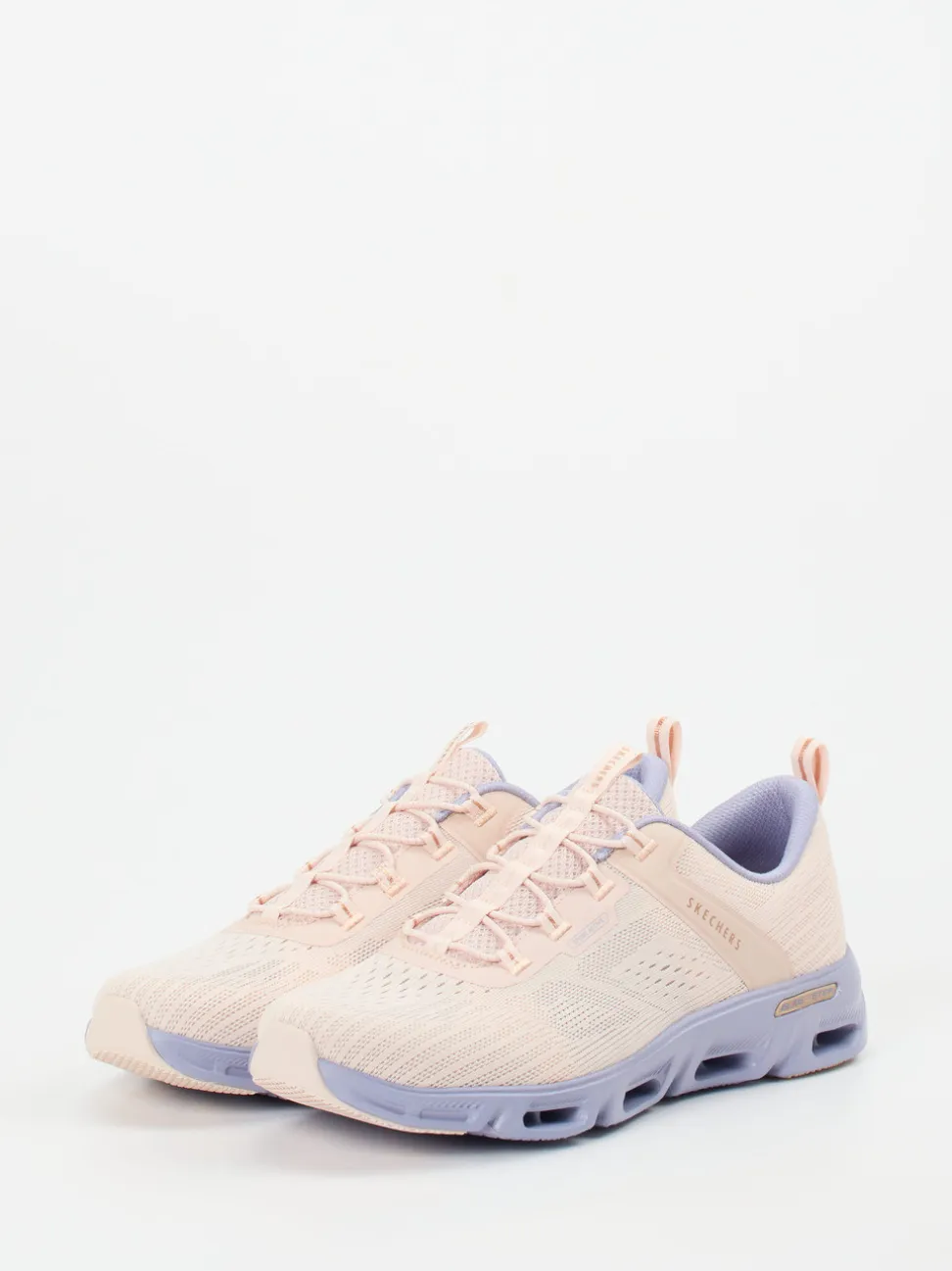 Skechers – Performance-Sneaker aus Textil in Rosa