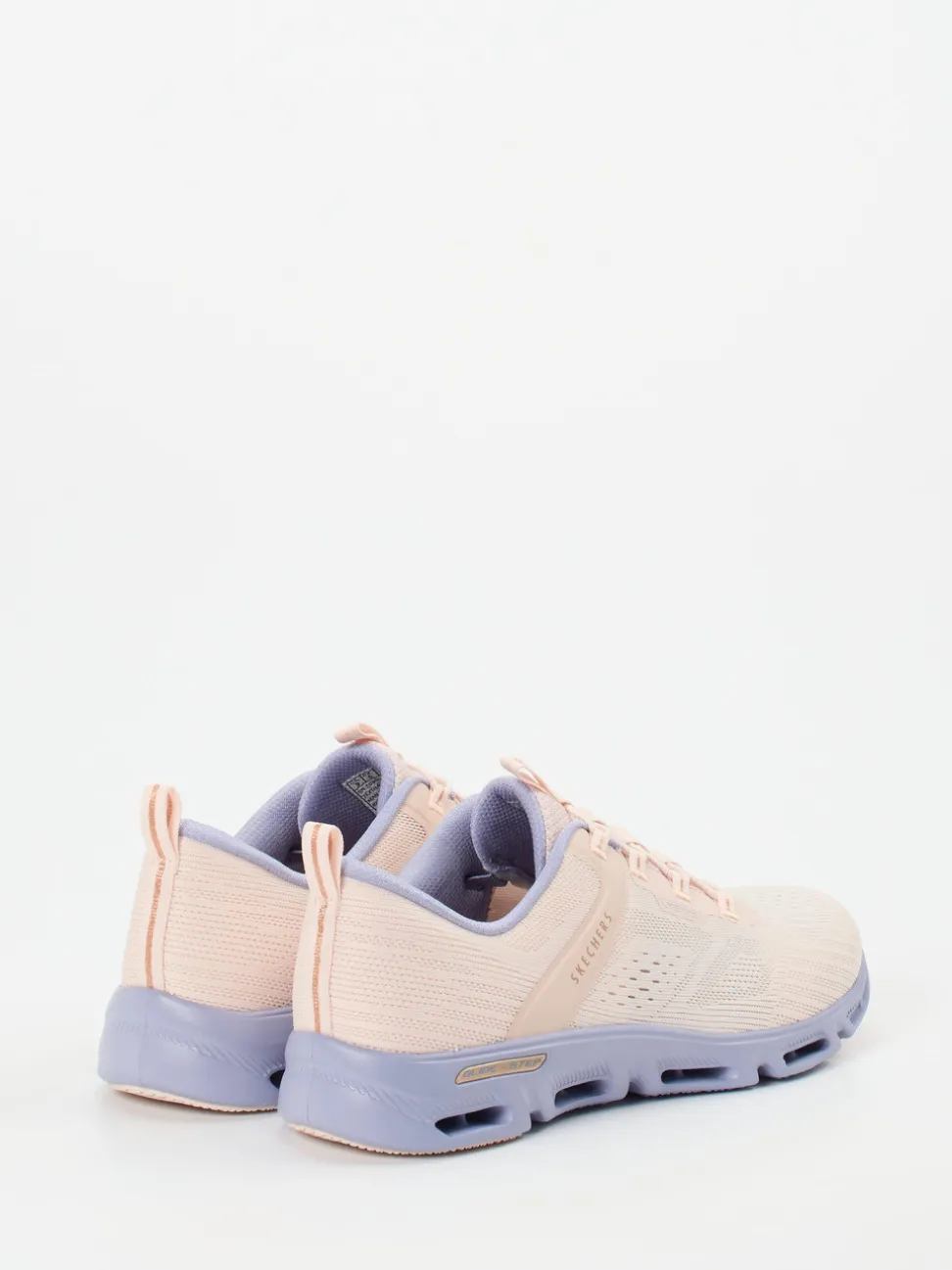 Skechers – Performance-Sneaker aus Textil in Rosa