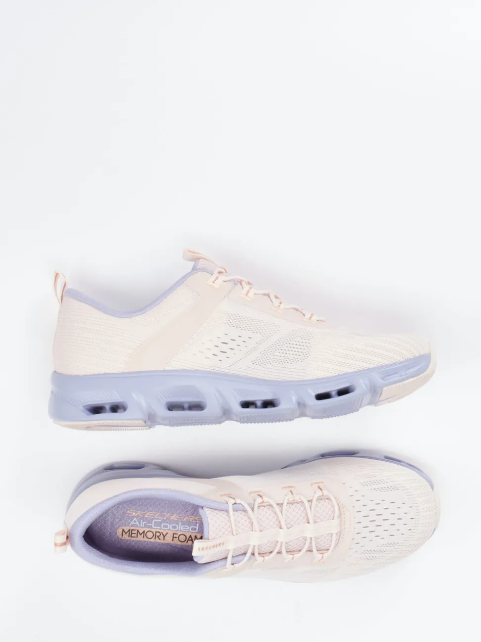 Skechers – Performance-Sneaker aus Textil in Rosa