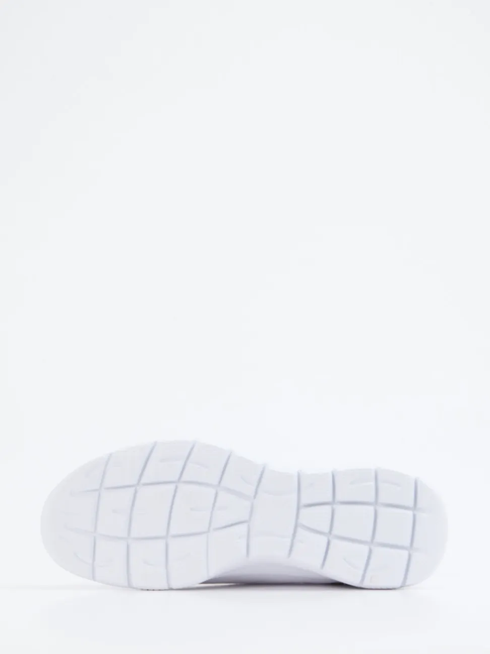 Skechers – Slip-On Sneaker aus Mesh-Textil weiß