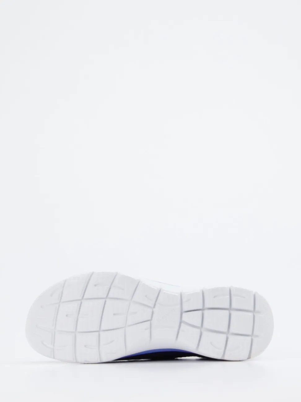 Skechers – Slip-On Sneaker aus gestricktem Textil blau