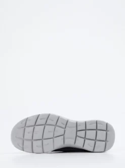 Skechers – Slip-On Sneaker aus Textilstrick grau