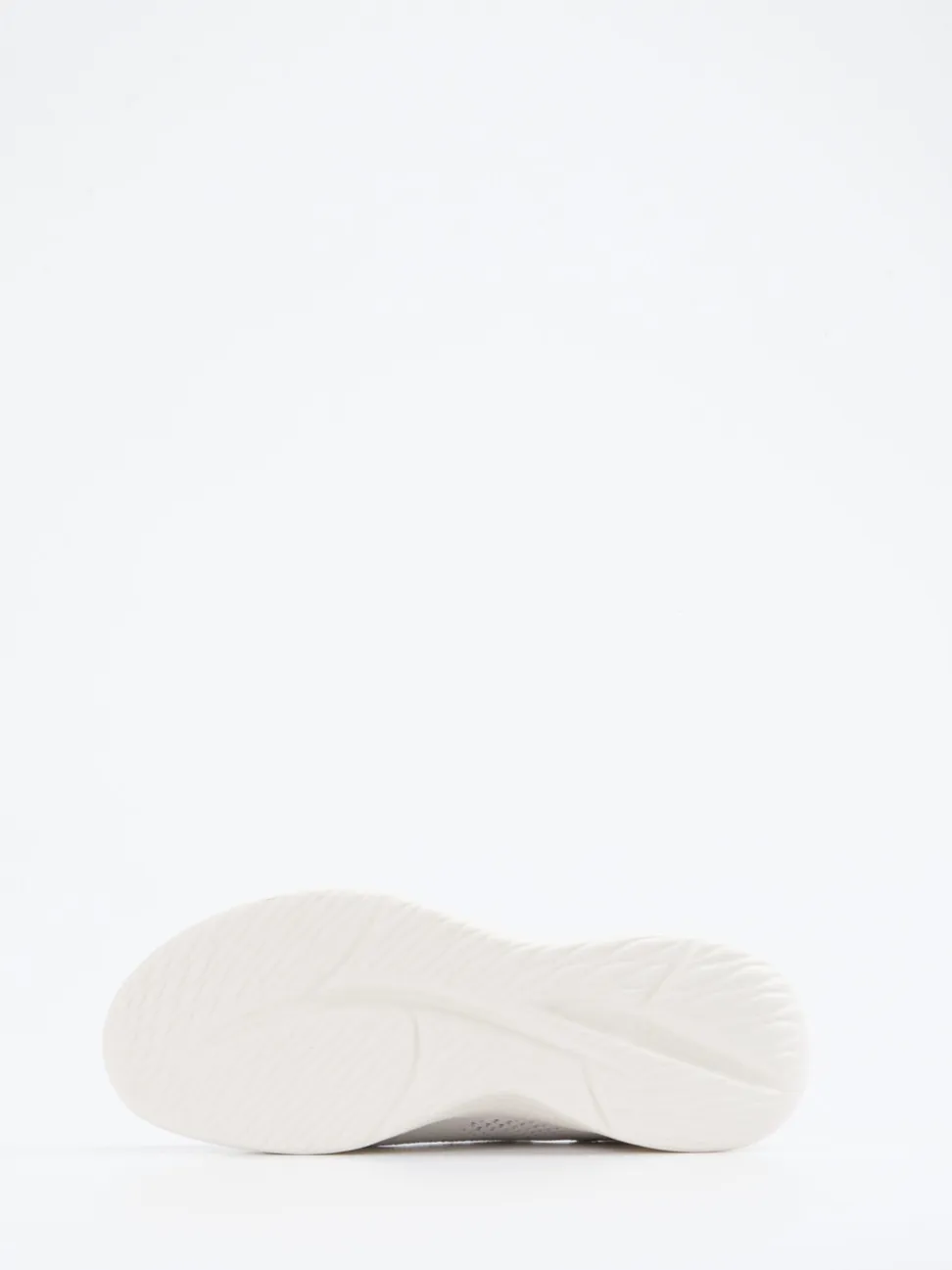 Skechers – Slip-On Sneaker aus Textil Weiß