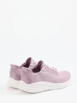 Skechers – Slip-On Sneaker aus Meshtextil Flieder