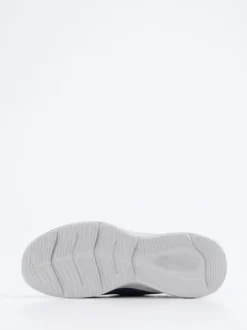 Skechers – Slip-On Sneaker aus Mesh-Textil marineblau