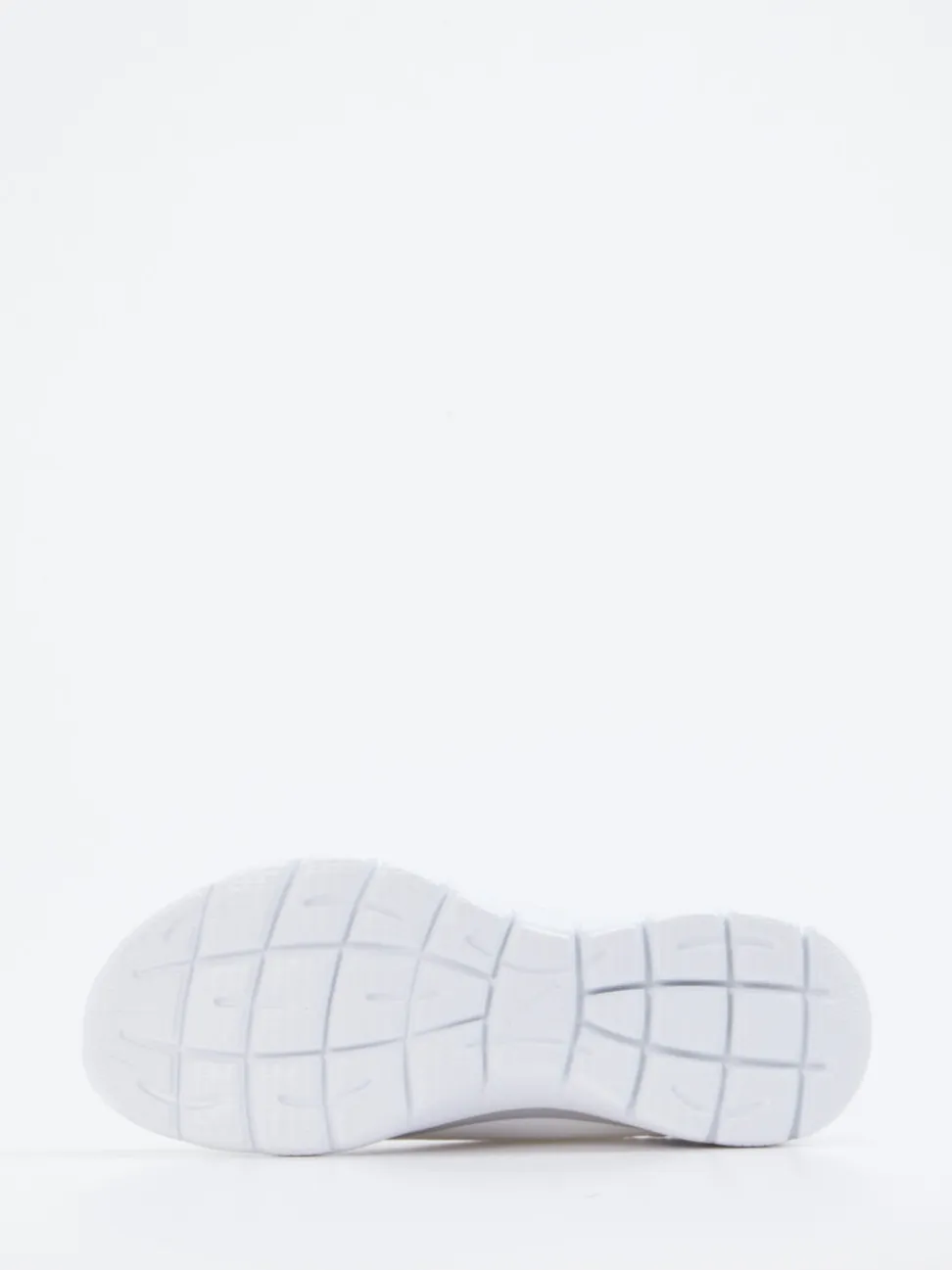 Skechers – Slip-On Sneaker aus Textilmesh Weiß