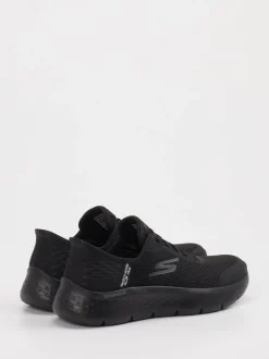 Skechers – Slip-On Sneaker aus Textil Schwarz