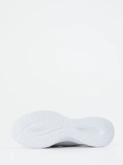 Skechers – Slip-On-Sneaker aus Meshtextil grau