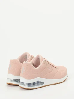 Skechers – Sneaker aus Synthetik in Rosé