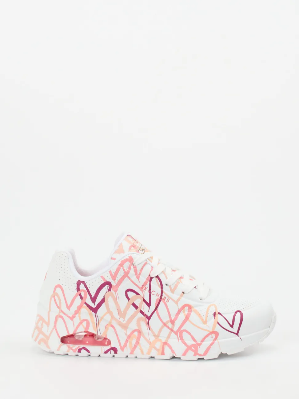 Skechers – Sneaker aus Synthetik mit Herzprint