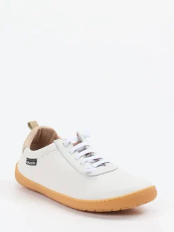 Snipe – Barfuß-Sneaker aus Hirschleder Offwhite