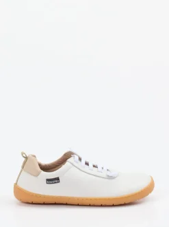 Snipe – Barfuß-Sneaker aus Hirschleder Offwhite