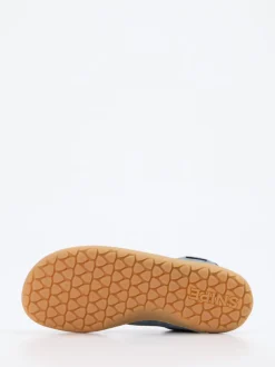 Snipe – Barfuß-Sneaker aus Nubukleder taubenblau