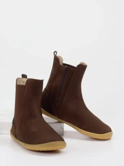 Snipe – Chelsea Boots aus Nubukleder in Braun