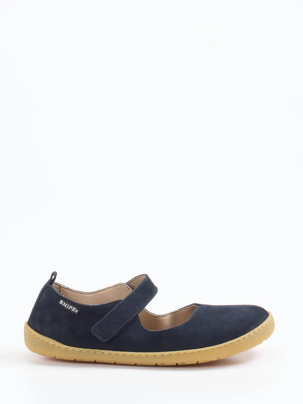 Snipe – Mary Jane Ballerinas aus Nubukleder blau