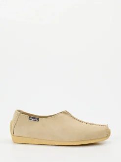 Snipe – Slipper aus Nubukleder in Beige