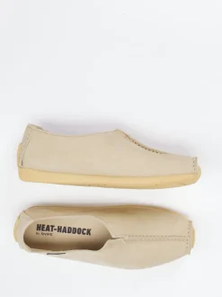 Snipe – Slipper aus Nubukleder in Beige