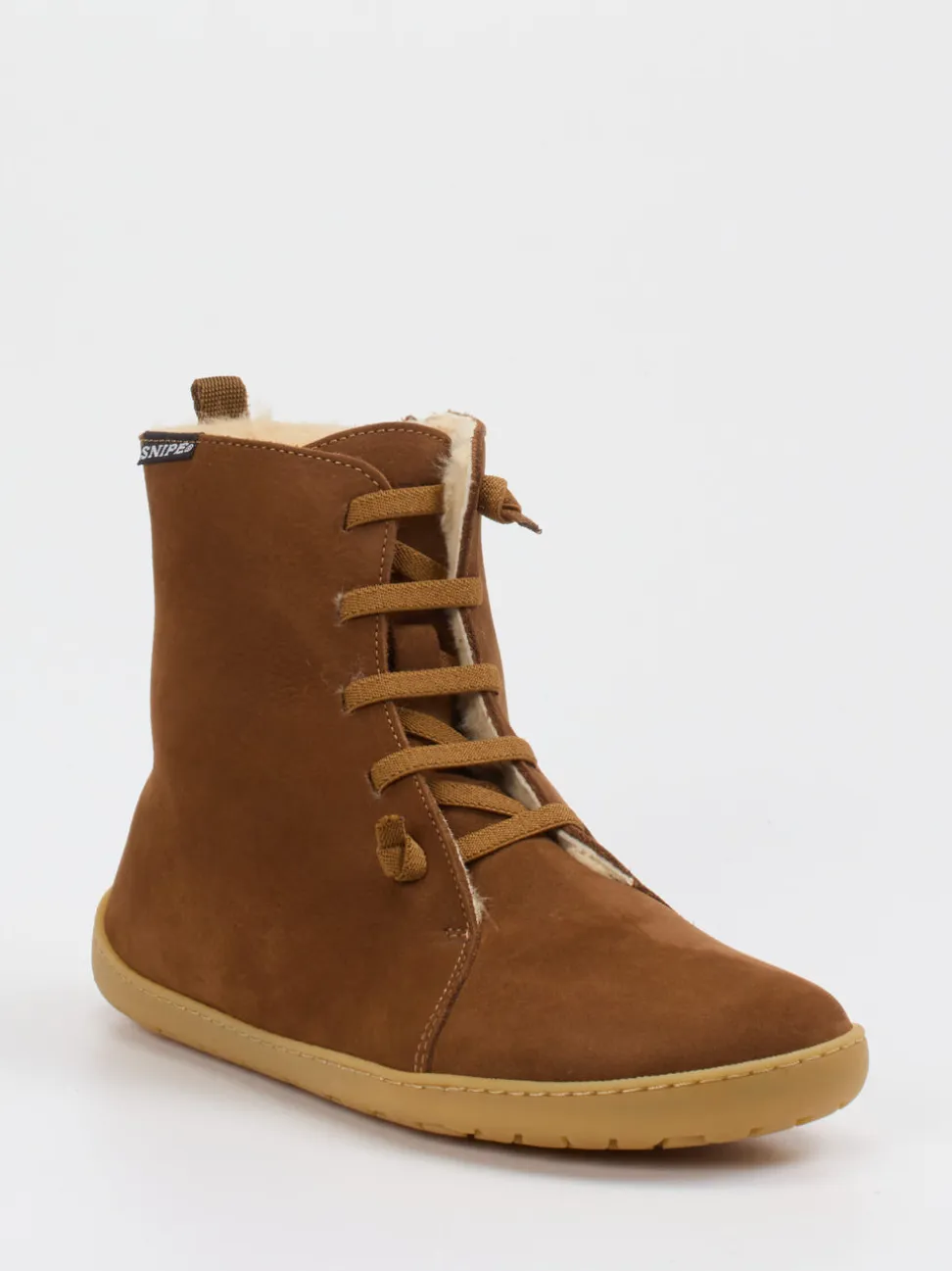 Snipe – Stiefeletten aus Nubukleder cognacbraun