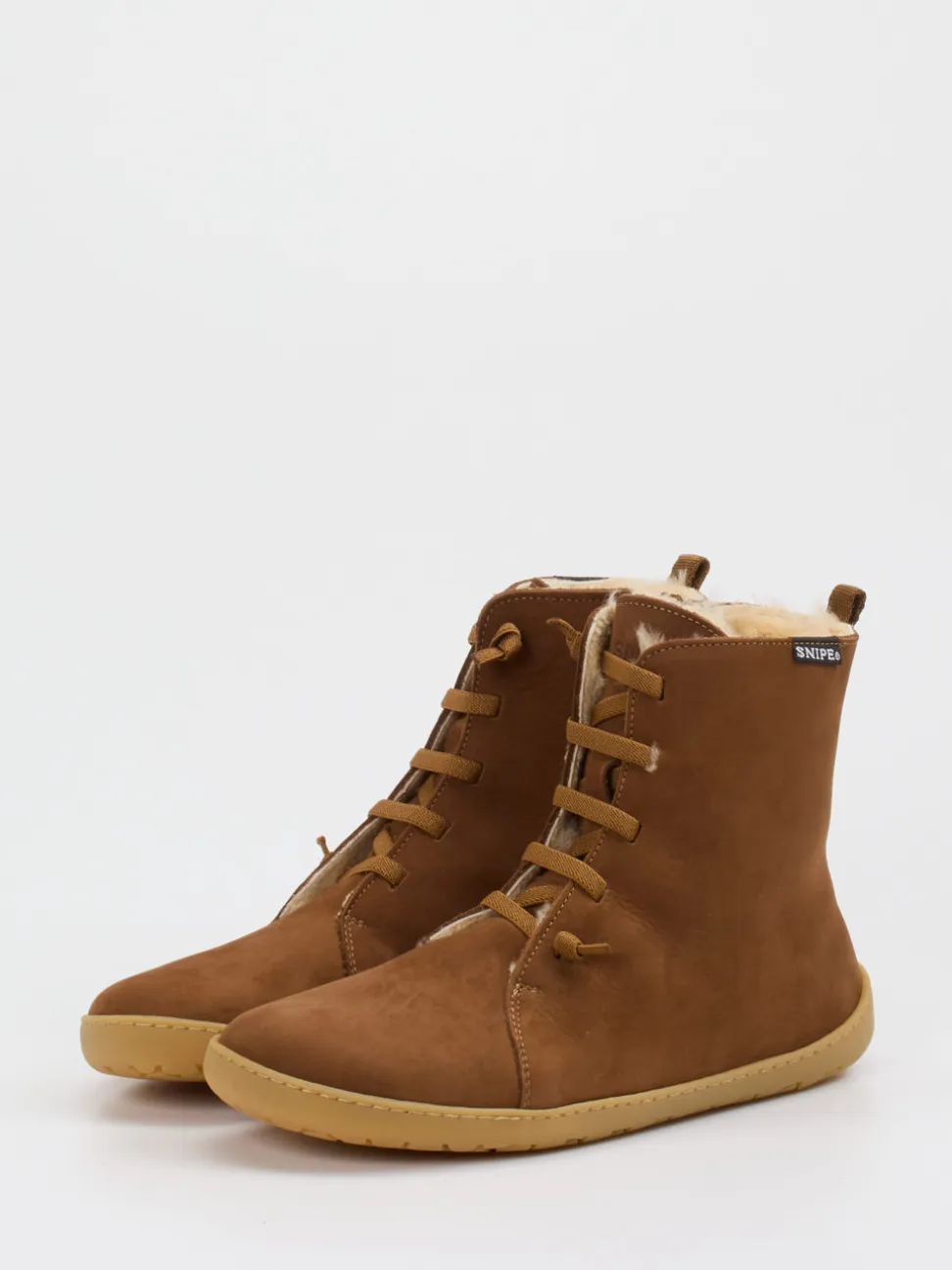 Snipe – Stiefeletten aus Nubukleder cognacbraun