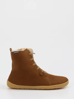 Snipe – Stiefeletten aus Nubukleder cognacbraun