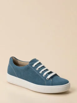 Solidus – Canvas-Sneaker aus Textil in Jeansblau