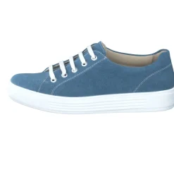 Solidus – Canvas-Sneaker aus Textil in Jeansblau