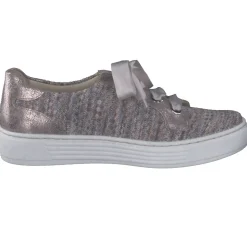 Solidus – Freizeitsneaker aus Textil in Rosé-Metallic
