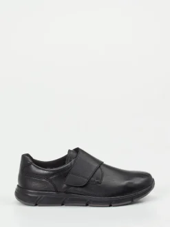 Solidus – Klettslipper aus Kalbleder schwarz