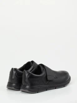 Solidus – Klettslipper aus Kalbleder schwarz