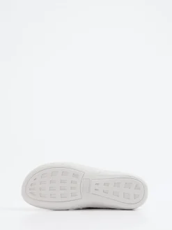 Solidus – Komfort-Pantolette aus Metallicleder beige
