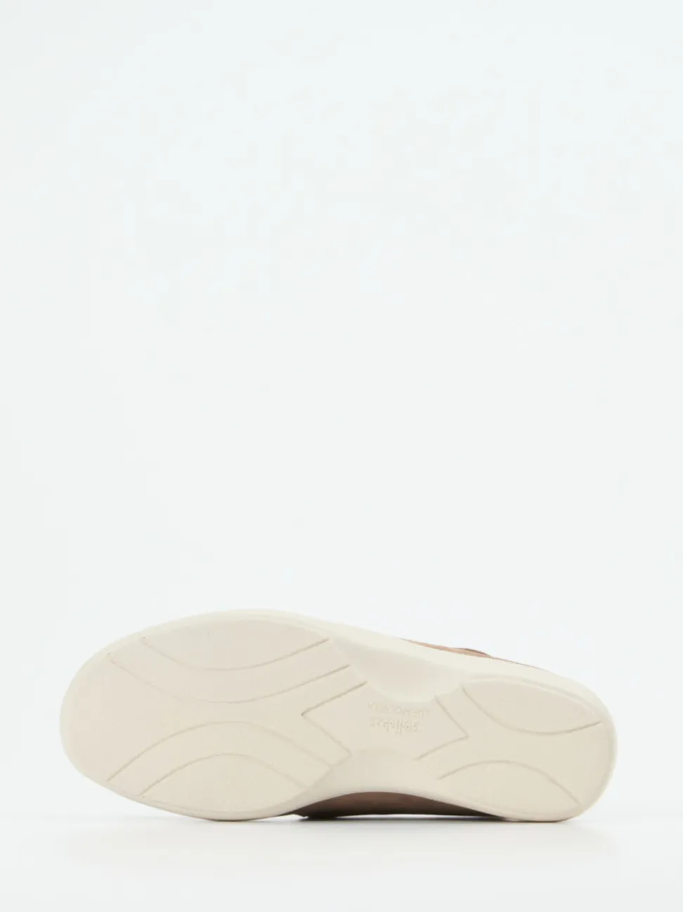 Solidus – Komfortsandale aus Nubukleder in Beige
