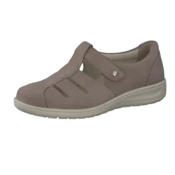 Solidus – Komfortschuh aus Nubukleder in Taupe