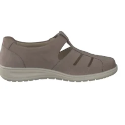Solidus – Komfortschuh aus Nubukleder in Taupe