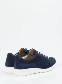 Solidus – Komfort-Sneaker aus Nubukleder marineblau