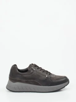 Solidus – Komfort-Sneaker aus Veloursleder grau