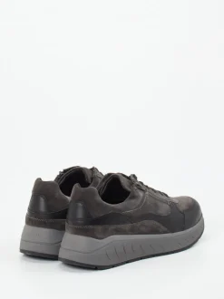 Solidus – Komfort-Sneaker aus Veloursleder grau