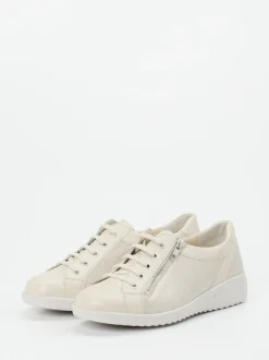 Solidus – Komfort-Sneaker aus Kalbleder beige
