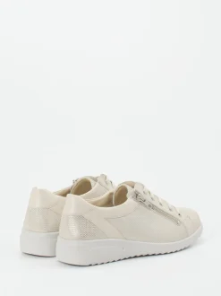 Solidus – Komfort-Sneaker aus Kalbleder beige