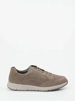 Solidus – Komfort-Sneaker aus Nubukleder in Taupe