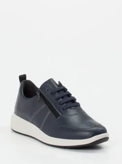 Solidus – Komfort-Sneaker aus Kalbleder dunkelblau