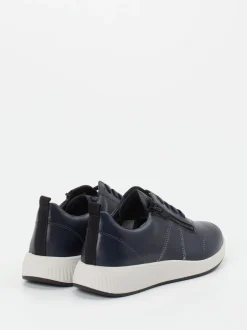 Solidus – Komfort-Sneaker aus Kalbleder dunkelblau
