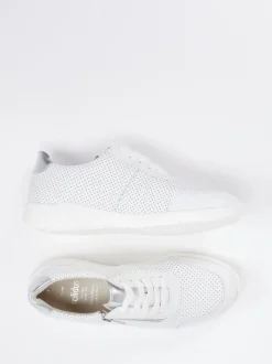 Solidus – Komfort-Sneaker aus Kalbleder Offwhite