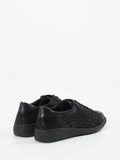Solidus – Komfort-Sneaker aus Kalbleder Schwarz
