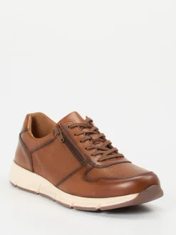 Solidus – Komfort-Sneaker aus Kalbleder braun