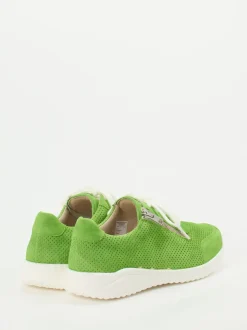 Solidus – Komfort-Sneaker aus Veloursleder grün