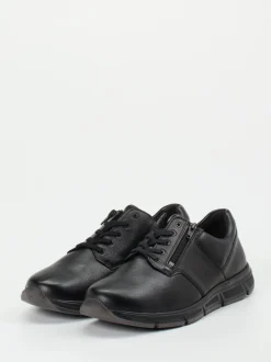 Solidus – Komfort-Sneaker aus Kalbleder schwarz