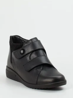 Solidus – Komfort-Stiefelette aus Kalbleder schwarz