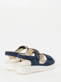Solidus – Sandalen aus Nubukleder Dunkelblau